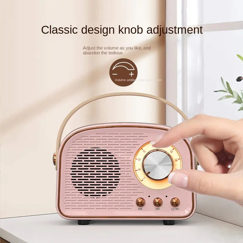 Retro Mini Bluetooth Speaker