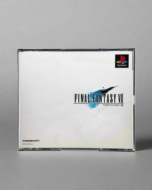 Final Fantasy VII Japanese Version, Front Case View